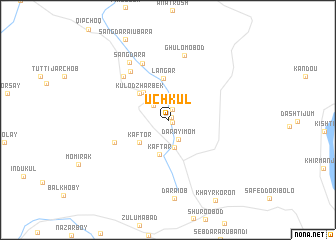 map of Uchkul