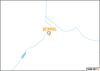 map of Uchkulʼ