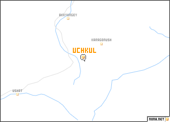 map of Uch-Kulʼ