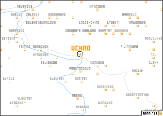 map of Uchno