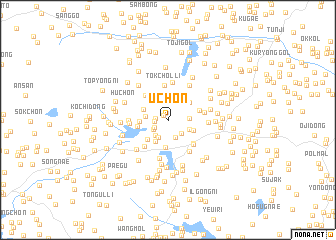 map of U-ch\