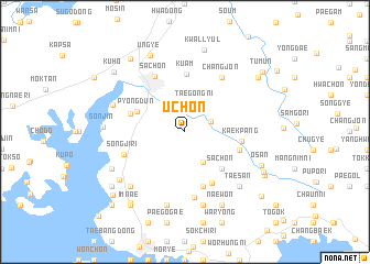 map of Uch\