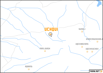 map of Ūch Qū\