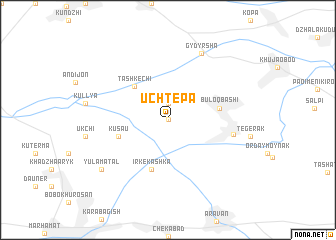 map of Uchtepa