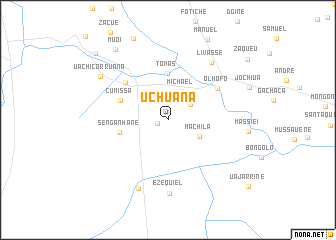 map of Uchuana