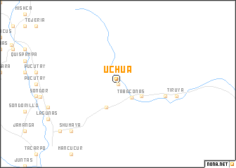 map of Uchua