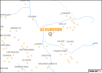 map of Uchubamba