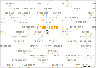 map of Uchullaca