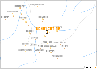 map of Uchuy Cutine