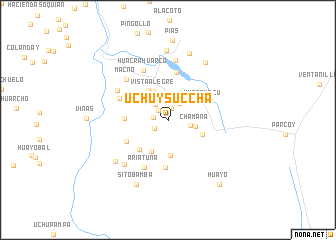 map of Uchuy Succha