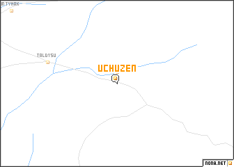 map of Uch-Uzenʼ