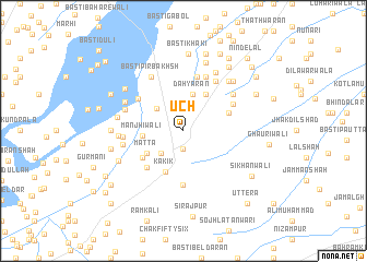 map of Uch