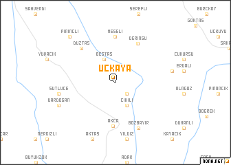 map of Üçkaya