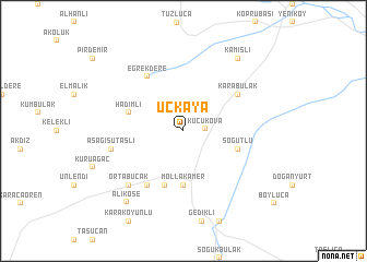 map of Üçkaya