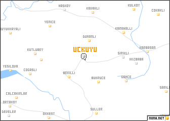 map of Üçkuyu