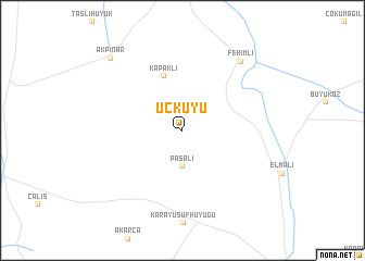 map of Üçkuyu