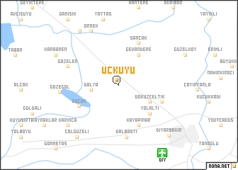 map of Üçkuyu