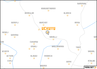 map of Üçkuyu