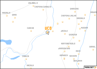 map of Uco