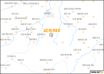 map of Üçpınar