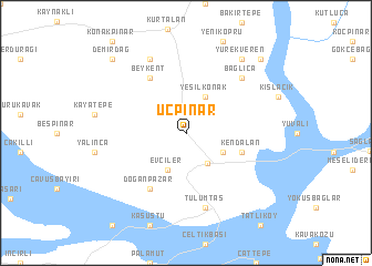 map of Üçpınar