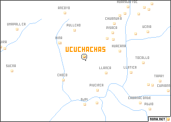 map of Ucuchachas