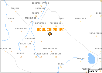 map of Uculchipampa