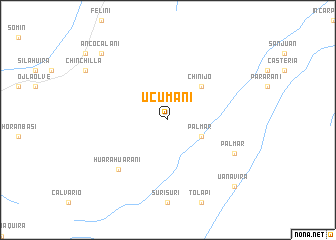 map of Ucumani