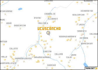 map of Ucuscancha