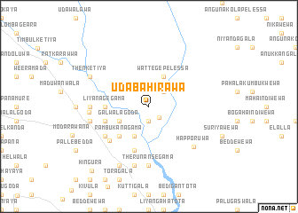 map of Udabahirawa