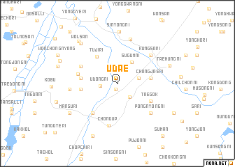 map of Udae