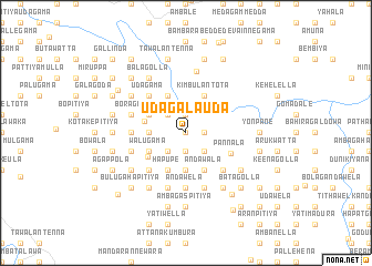map of Udagalauda