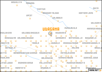 map of Udagama