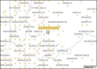 map of Udahaduwa