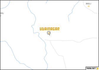 map of Udainagar