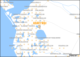 map of Udaiyadi