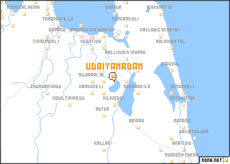 map of Udaiyamadam