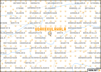 map of Udakekulawala