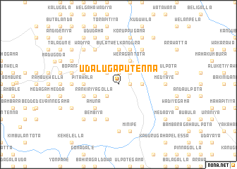 map of Udalugaputenna