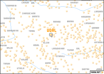 map of Udal