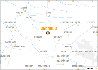 map of Udanawu