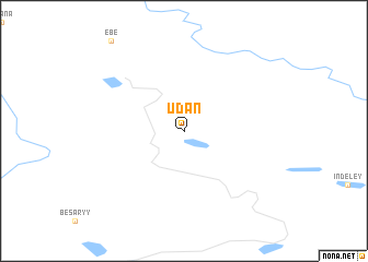 map of Udan