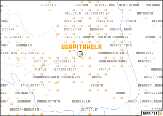 map of Udapitawela