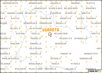 map of Udapota