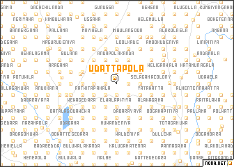 map of Udattapola