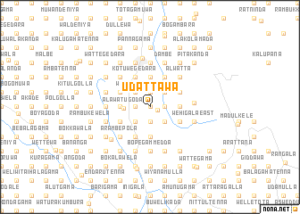 map of Udattawa