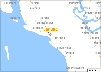 map of Udaung