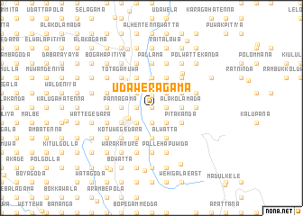 map of Uda Weragama