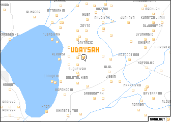 map of ‘Udaysah