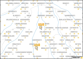map of Uda